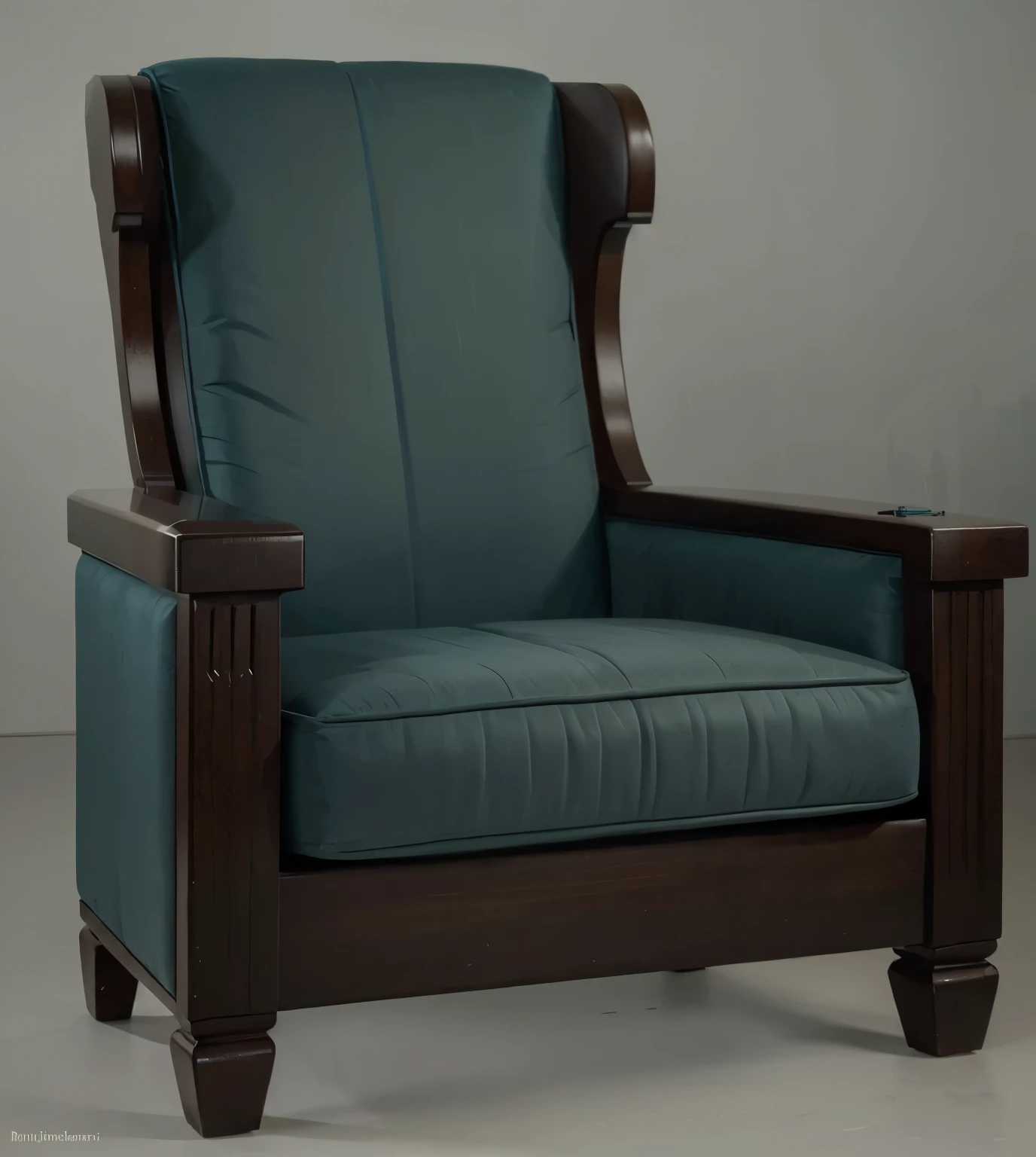There is a blue chair in the middle of the library room, nobody, Model shooting style, (Extremely detailed CG Unity 8K wallpaper). Photos of the most beautiful works of art in the world. Professional majestic oil painting. Artie Guerlain, Studio Ghibli. Jeremy Mann, Greg Monches, Antonio Moro, Popular on artstation, Trending on CGSociety, Popular topics on DevianAtr. hard. High Detail, Clear focus, dramatic. Friendly and welcoming atmosphere, hospitable, extremely detailed pictures, Greg Rutkowski, Henry Justice Ford and Steve Henderson, Popular on artstation, From rads, Andreas Rocha, Rose Riis, Shinkai Makoto, Greesley, Louis van Berle, 伊利亚·库夫希诺夫和Greg Rutkowski