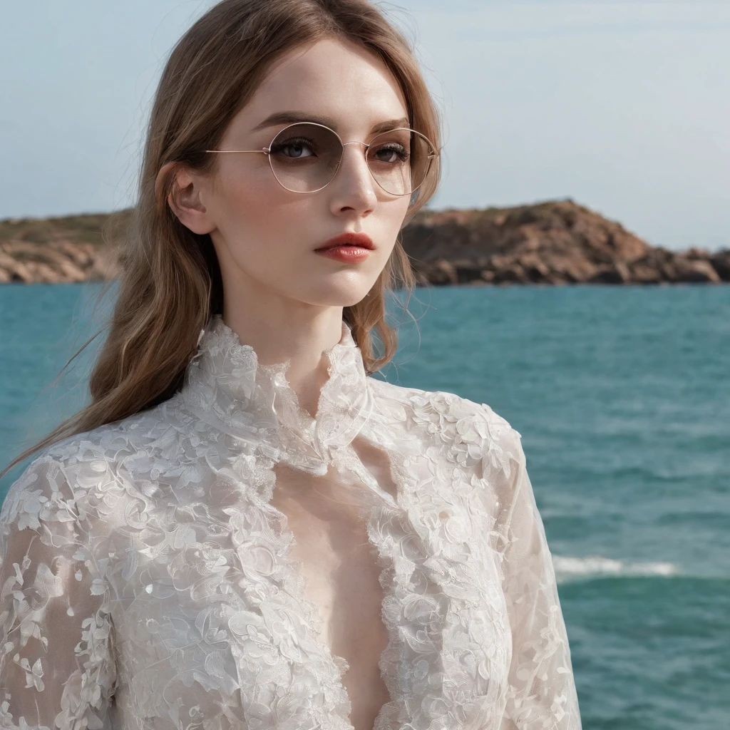 Girl by the sea