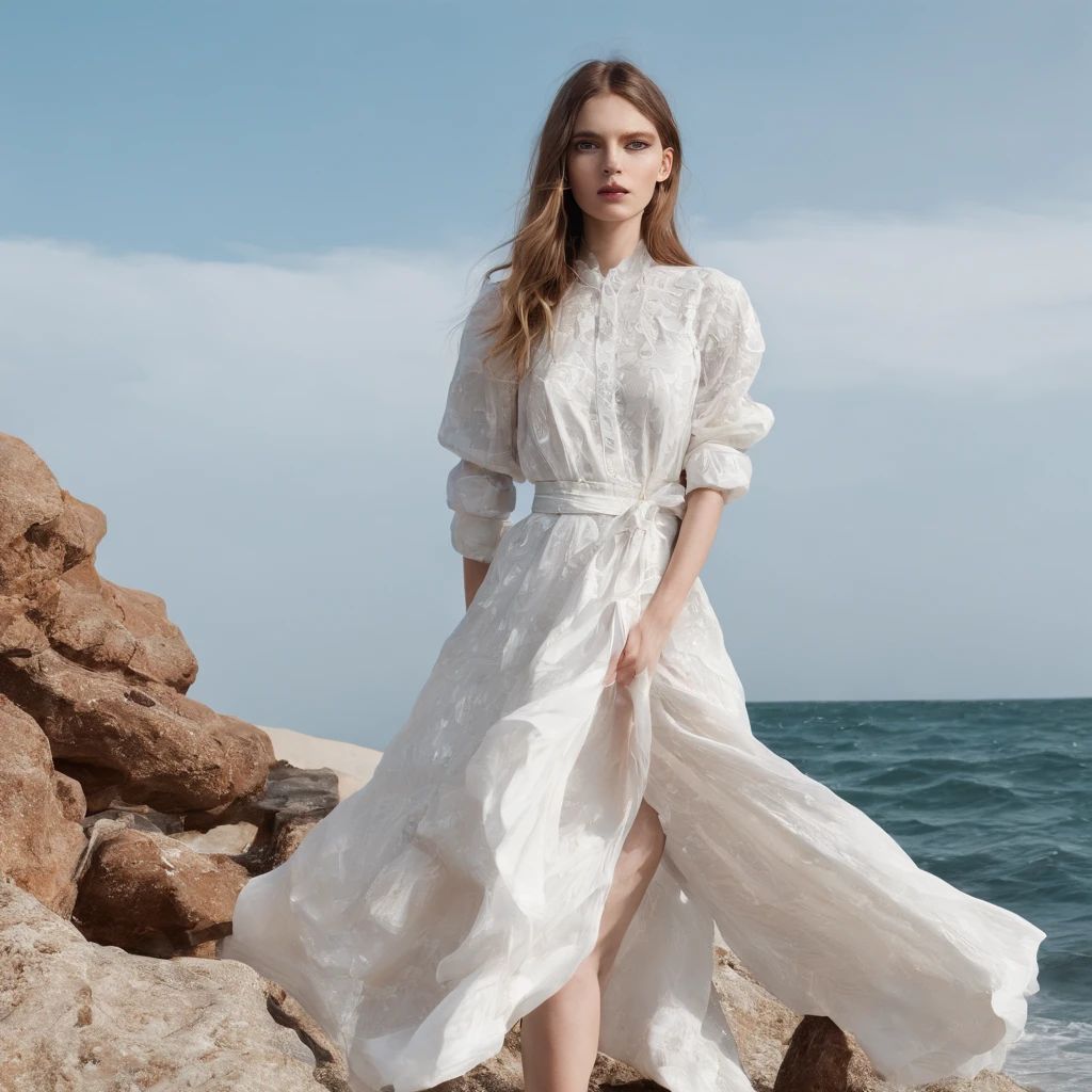 Girl by the sea