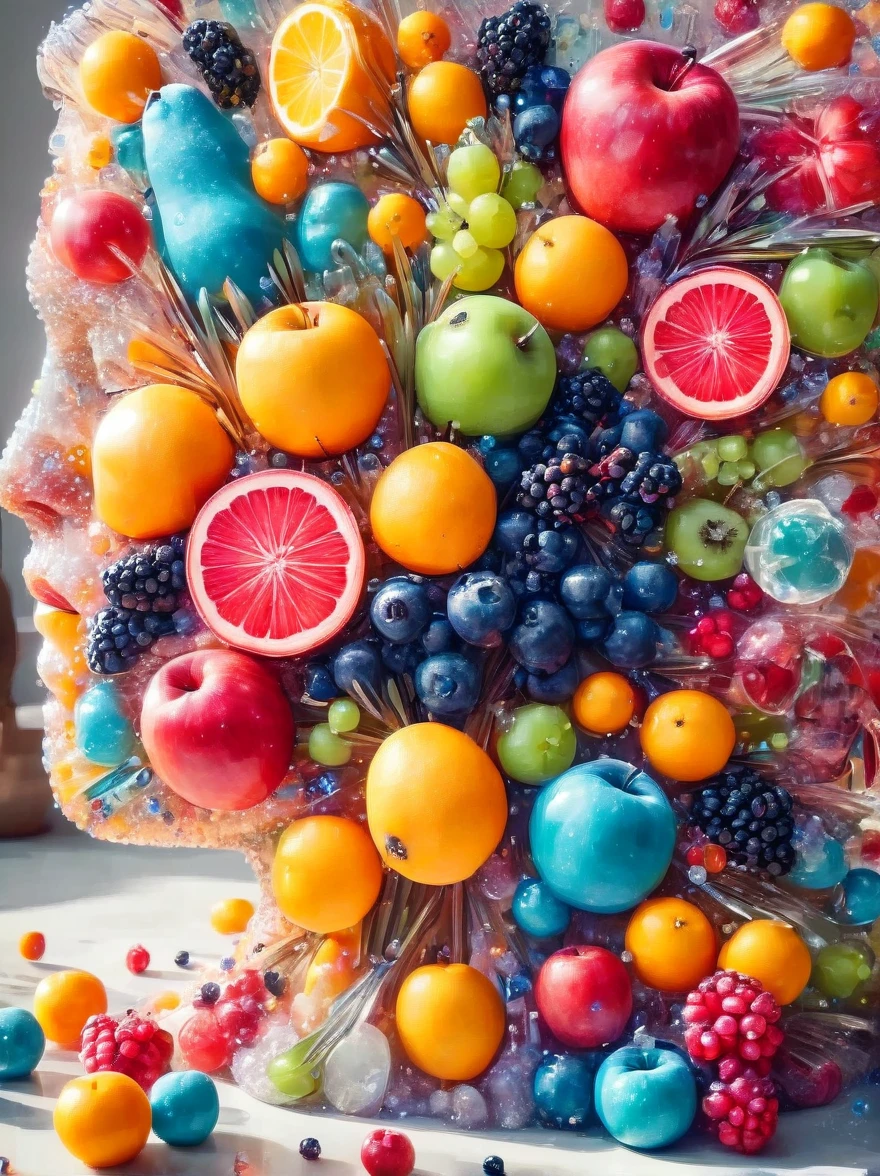 Creative and fashionable mug,Inspired by fruit,Material: colored acrylic,realism,Super sharp photography,HD Wallpapers,Low Depth of Field Photography,Background bokeh effect
