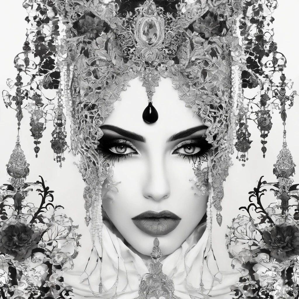 ???? Gothic woman 20 years old measurements 98-67-89 Black hair White skin