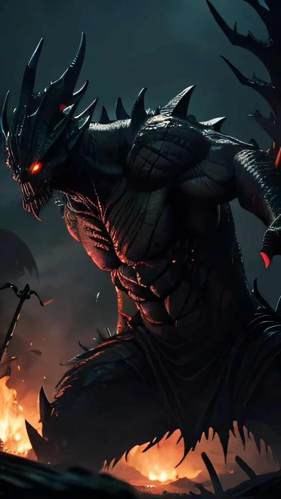 A scary monster