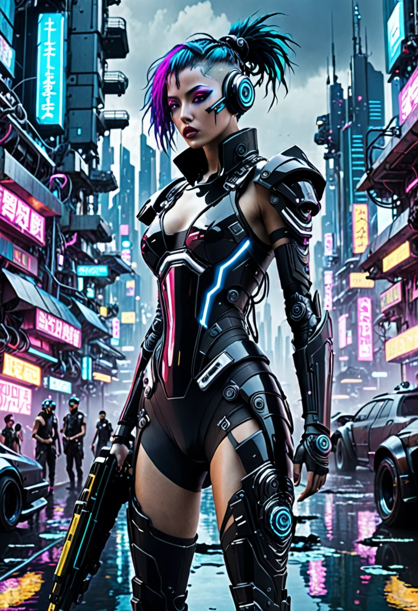 Future City, cyber punk, Violence, Decadence, Future Society, Ocean