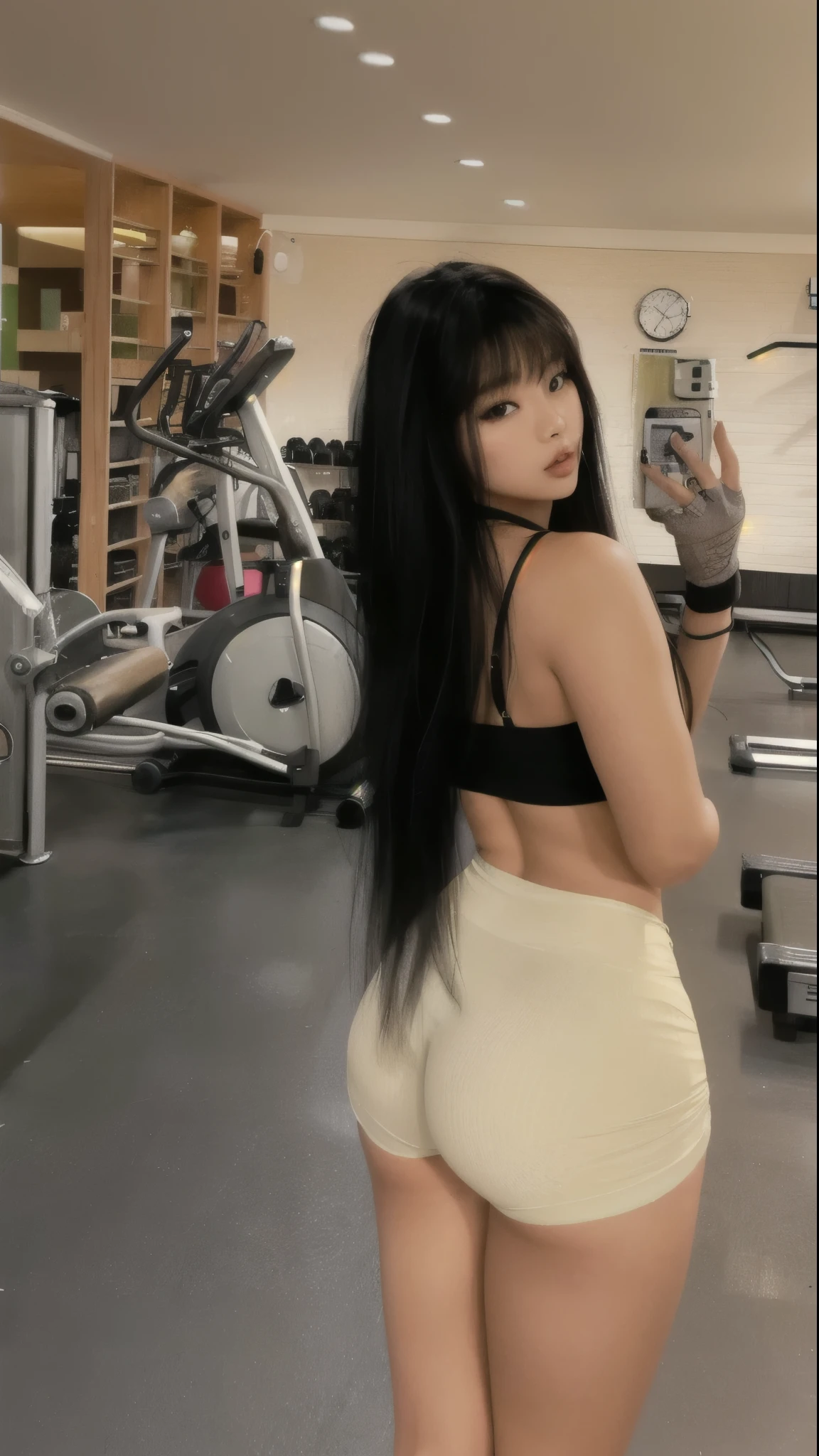 Jennie kim, garota perfeita, linda, magra, bunda grande, cabelo longo, (usando calcinha, apertado,  enfiado), sexy, academia,