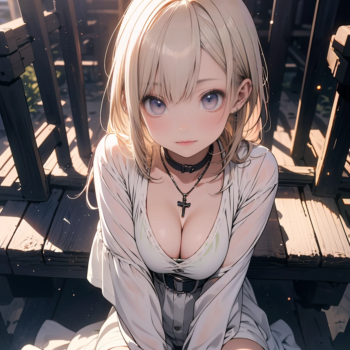((highest quality)), ((masterpiece)),High resolution (High Dynamic Range),Ray tracing, Super Resolution, (((anime screencap, black outline, Written boundary depth , written soft outline))), blur, bokeh, Maximum clarity and sharpness,Multilayer Texture,surface shading,Accurate simulation of light-matter interactions,Perfect Proportions,Two-tone lighting, White balance,8K, limit only one woman, BREAK beautiful hair, Beautiful Face, Beautiful and beautiful eyes, Beautiful body, Beautiful breasts, Beautiful thighs, Beautiful feet, Beautiful fingers, (Beautiful views) , breast enlarged, large breast, perky tits, (blush, 20 years, seductive adult woman , anime gyaru , Narrow eyes) , streaked hair, hair intakes, colored inner hair, BREAK (light green,white,light pink, spring-color-outfit:1.3), nail art, necklace, braidal ring BREAK (((portrait, close up, cowboy shot, looking at viewer, \(face waiting for kiss\):1.3))), (from behind) BREAK (sitting, a girl makeup In front of vanity table Mirror:1.3, natural make),BREAK flowers artwork, fashion magazine , circle icon
