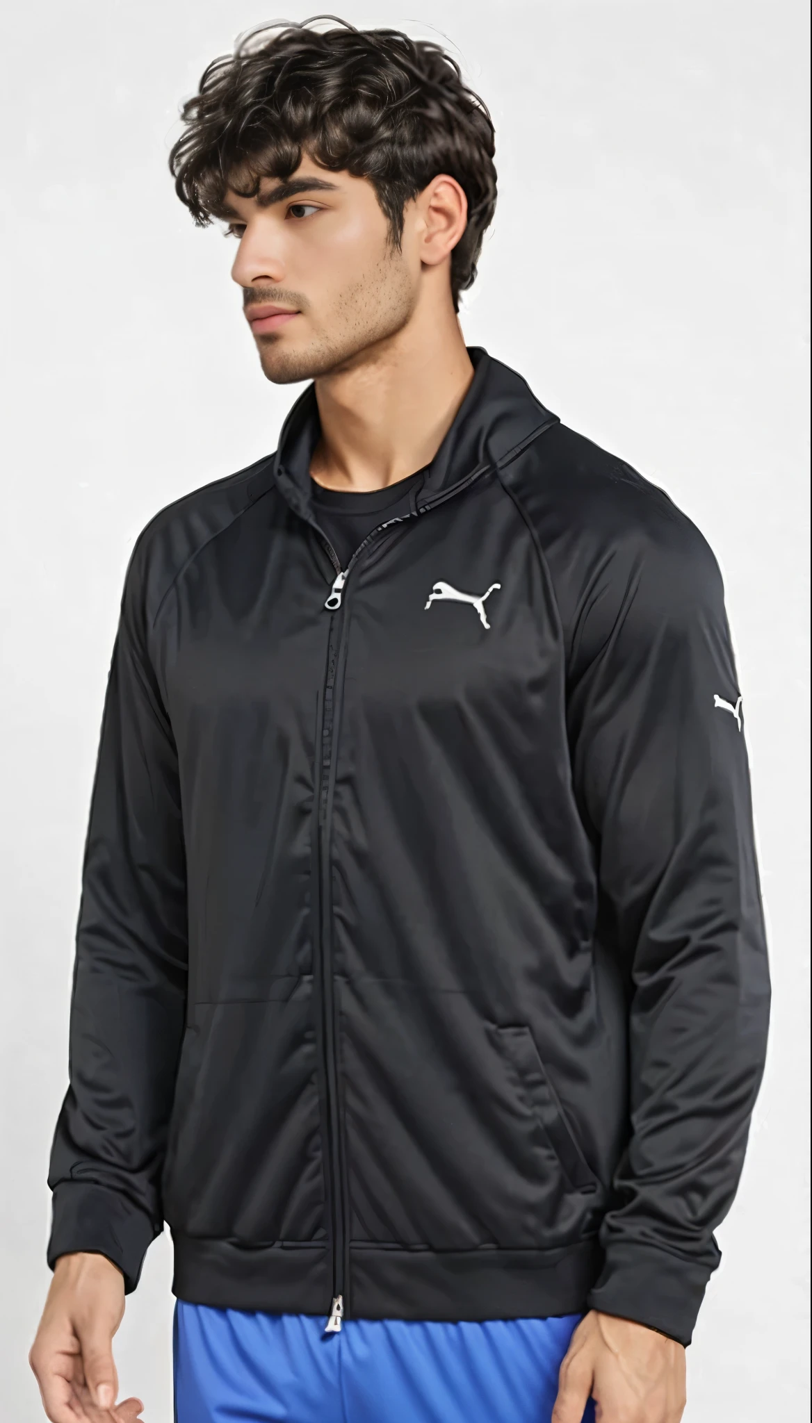 puma men's essential full zip capuzie, roupas esportivas, a man wearing a black jaqueta, sports jaqueta, roupas esportivas, jaqueta, in a black capuzie, wearing a black capuzie, vestindo terno de atletismo, vestindo um agasalho, fato de treino, capuzie, wearing a fato de treino, vantablack gi, Vivid details, capuz, wearing capuzie, roupas casuais modernas