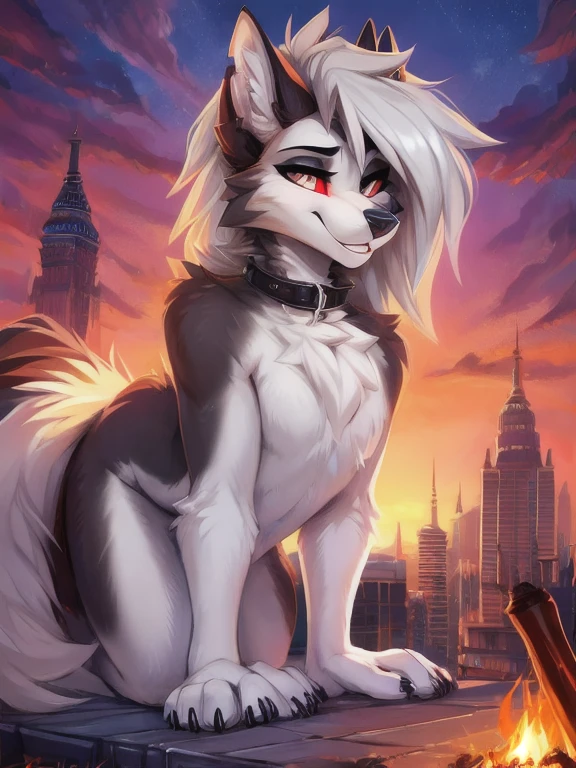 von Fluff-Kevlar, von Zackary911, von Kenket, von Kilinah, von Fluff-Kevlar, (Meisterwerk), (best quality), (anthro pelzig:1.3, Schnauze:1.2, anthro:1.3, pelzig:1.2, nur Frauen:1.2), (extrem detailliert:1.3), Hellhound