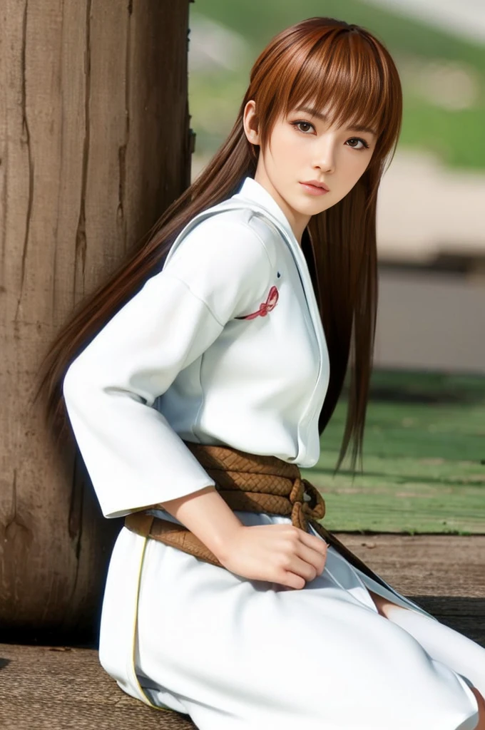 Kasumi, (best quality,ultra-detailed),(Realistic:1.37), beautiful and detailed face, Ultra-realistic texture, delicate face, delicate body, vivid colors. High definition, 8k. athletic body.