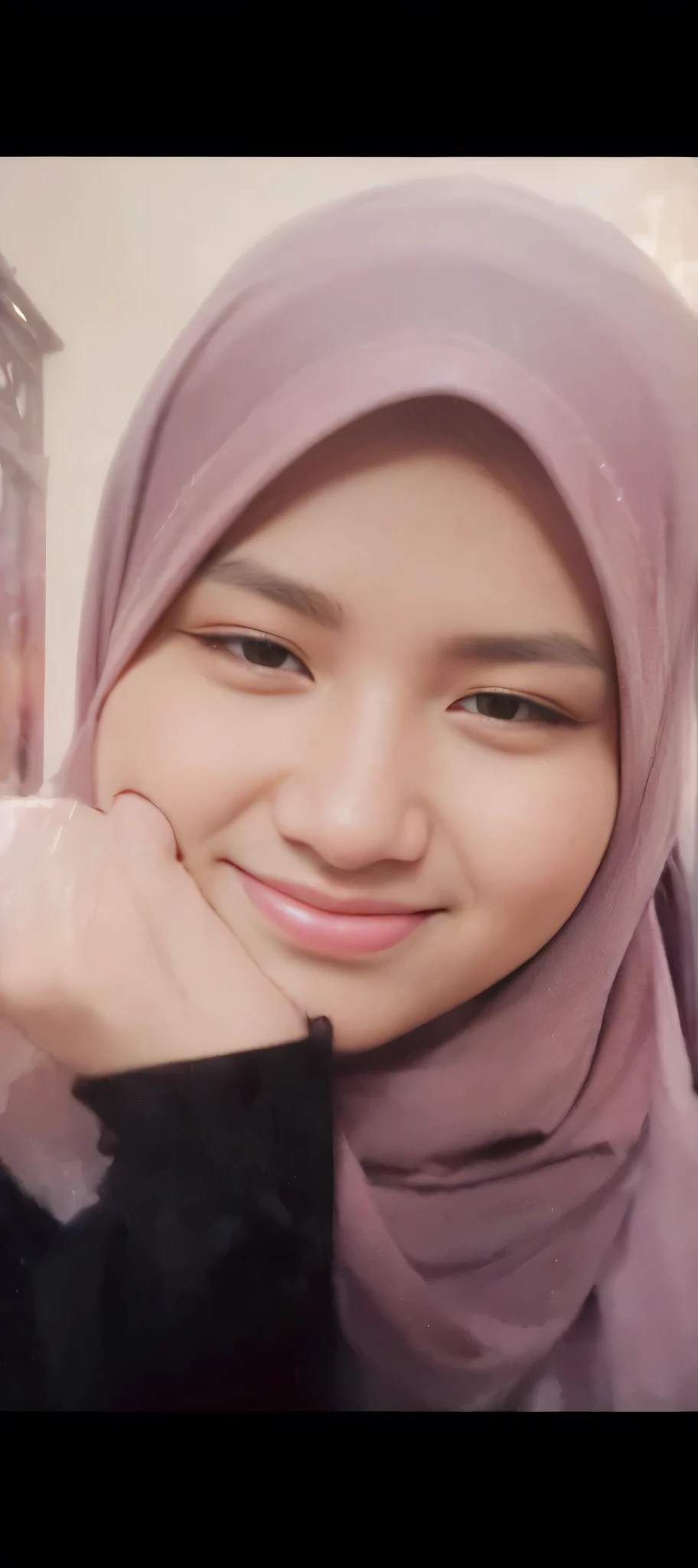 1girl malay in hijab,flower, Lisianthus ,in the style of light pink and light azure, dreamy and romantic compositions, pale pink, ethereal foliage, playful arrangements,fantasy, high contrast, ink strokes, explosions, over exposure, purple and red tone impression , abstract, ((watercolor painting by John Berkey and Jeremy Mann )) brush strokes, negative space,