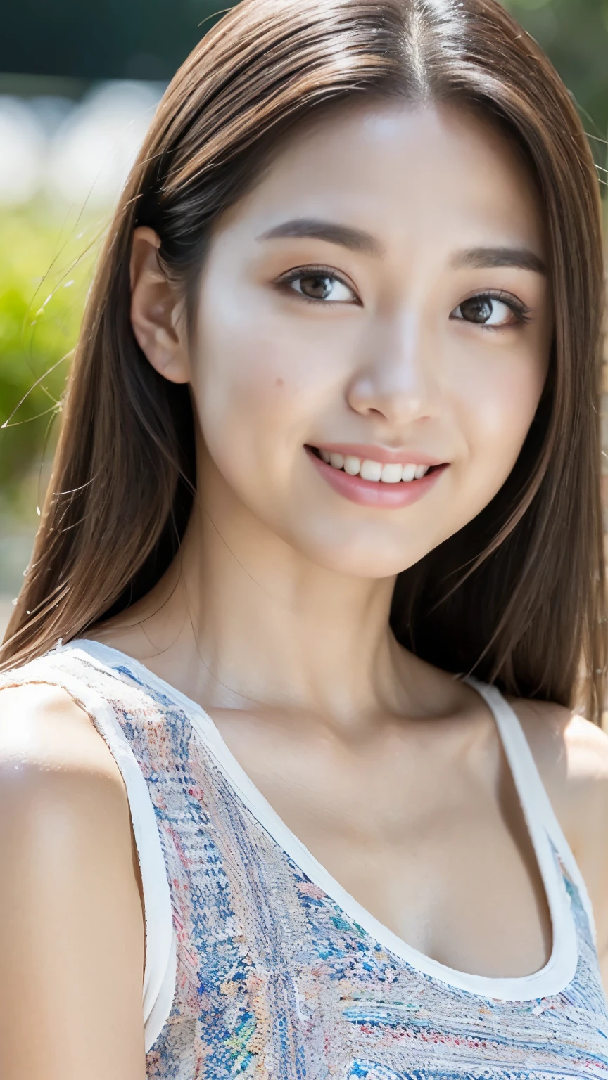 (8k, best quality, masterpiece:1.2), (realistic, photo-realistic:1.37), ultra-detailed, 1 girl,cute, solo, (nose blush),(smile:1.15),(closed mouth) small breasts,beautiful detailed eyes, (long hair:1.2),floating hair NovaFrogStyle, upper body, nipples