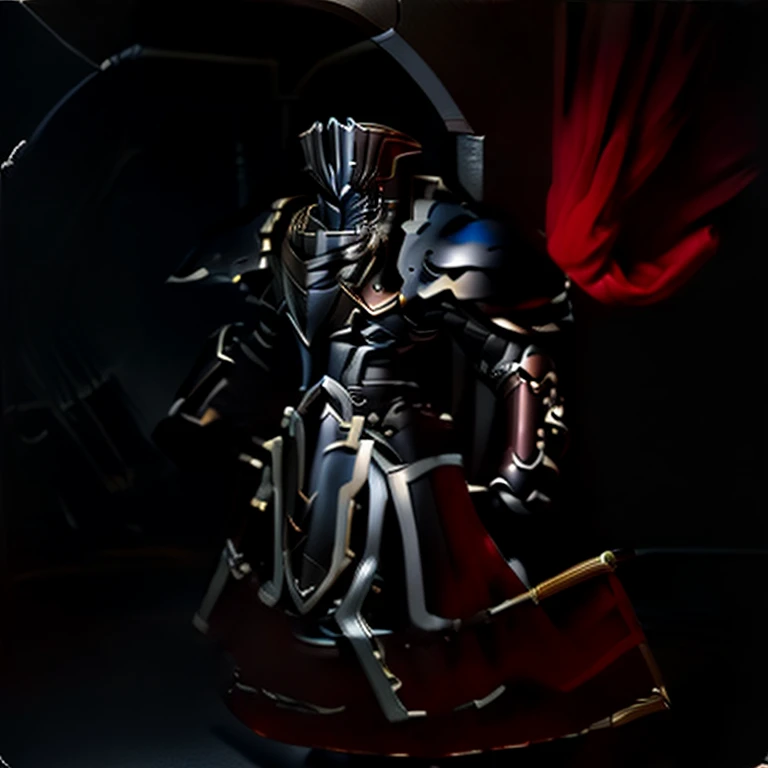 (masterpiece, best quality, detailed:1.2)
BlackKnight_fe,
Armor,
Cape,
Helmet,
Sword,rd,
shield,
The cloak is black on both sides,
The inside of the arm also wears armor,
polished armor,
attack the enemy,
Change brown parts to black,
sitting on the throne,
armor is shiny,