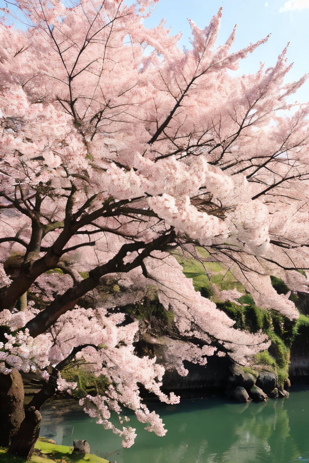 Arashiyama,Cherry tree in full bloom、