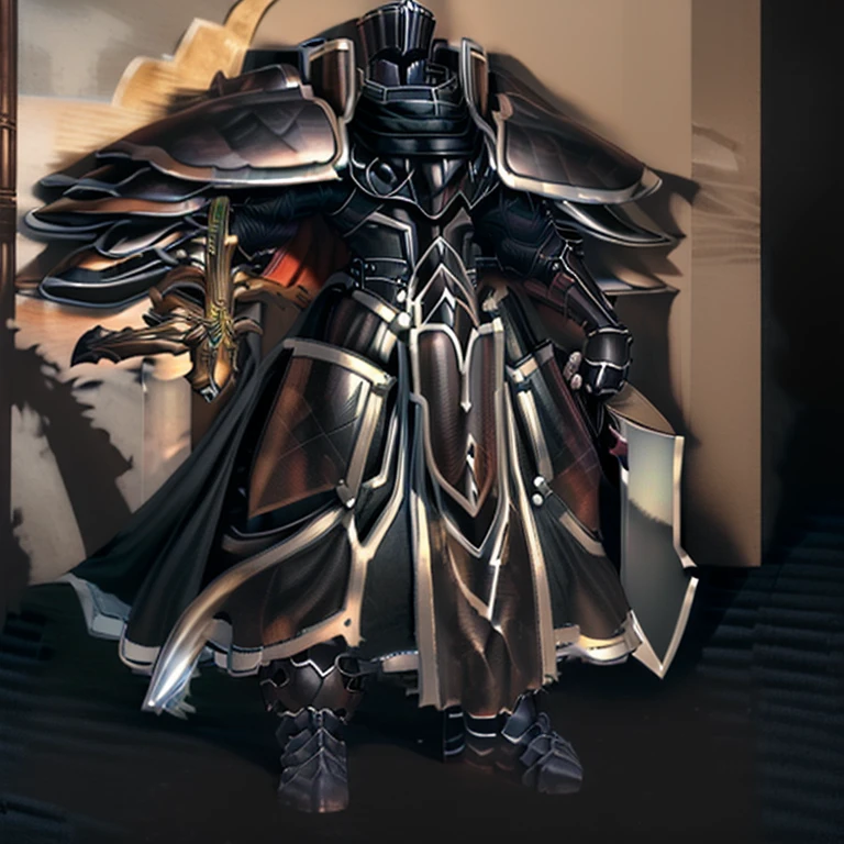 (masterpiece, best quality, detailed:1.2)
BlackKnight_fe,
Armor,
Cape,
Helmet,
Sword,rd,
shield,
The cloak is black on both sides,
The inside of the arm also wears armor,
polished armor,
attack the enemy,
Change brown parts to black,
sitting on the throne,
armor is shiny,
The breastplate is decorated with a black dragon's head,