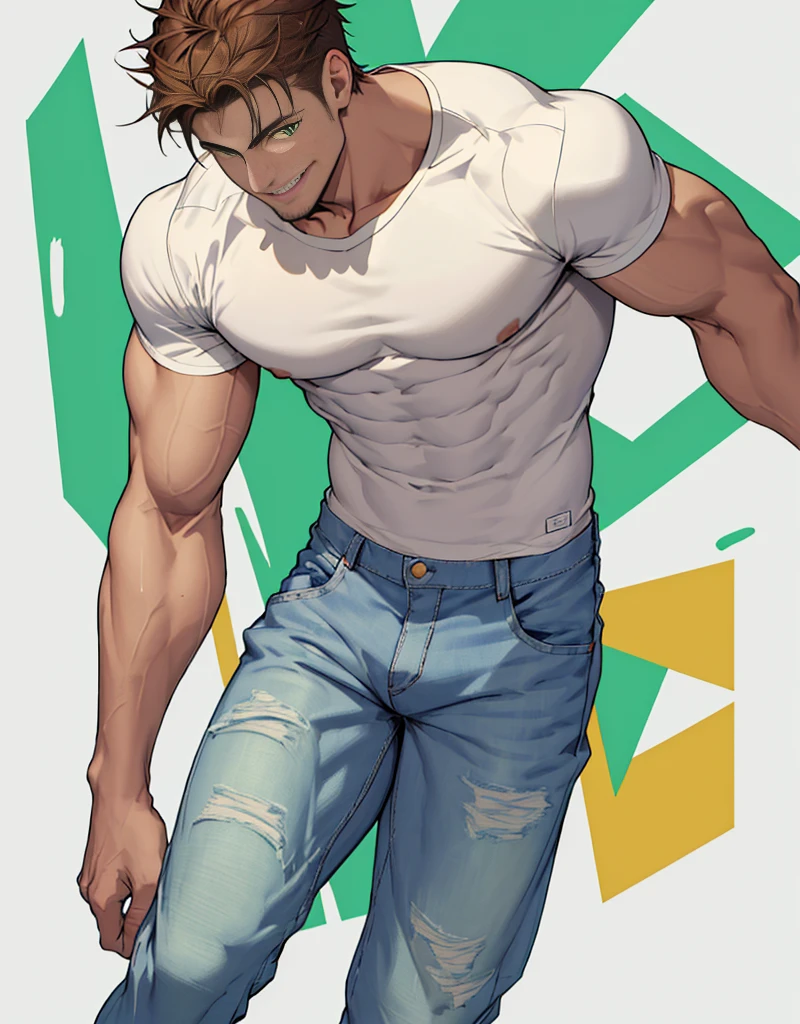 full body in image, masculine pose, unique hair, full naked man, male body, slender body, short hair, full body, hot body, sexy male body, dinamic pose, six patch. detalied pose, body, simple background, expressive face, focus on face, line art, sketch
