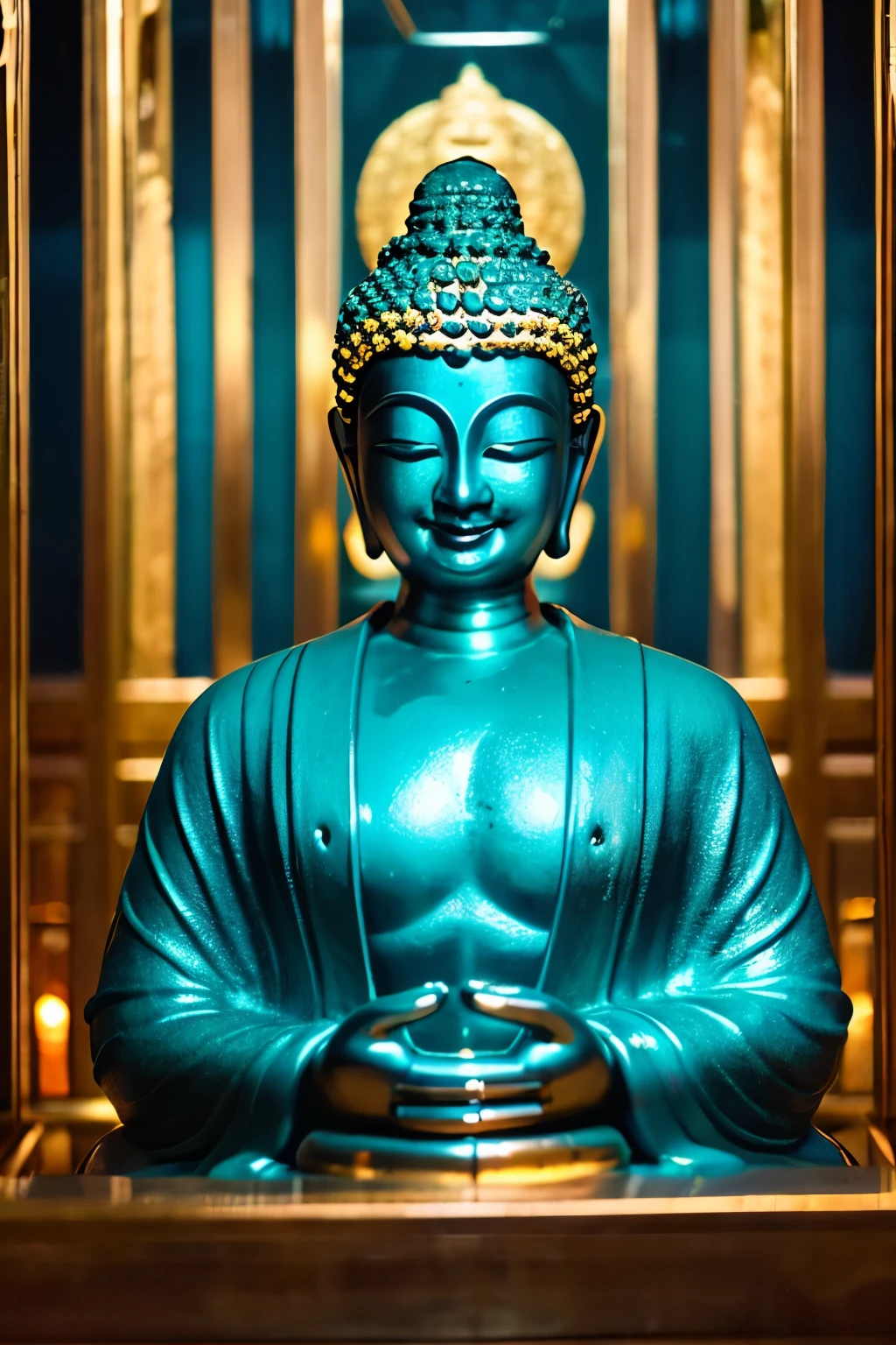 Buddha smile