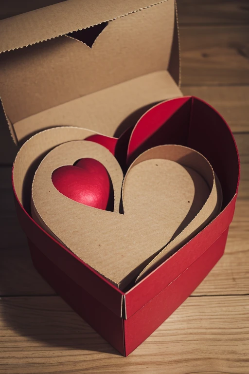 heart in an empty box 