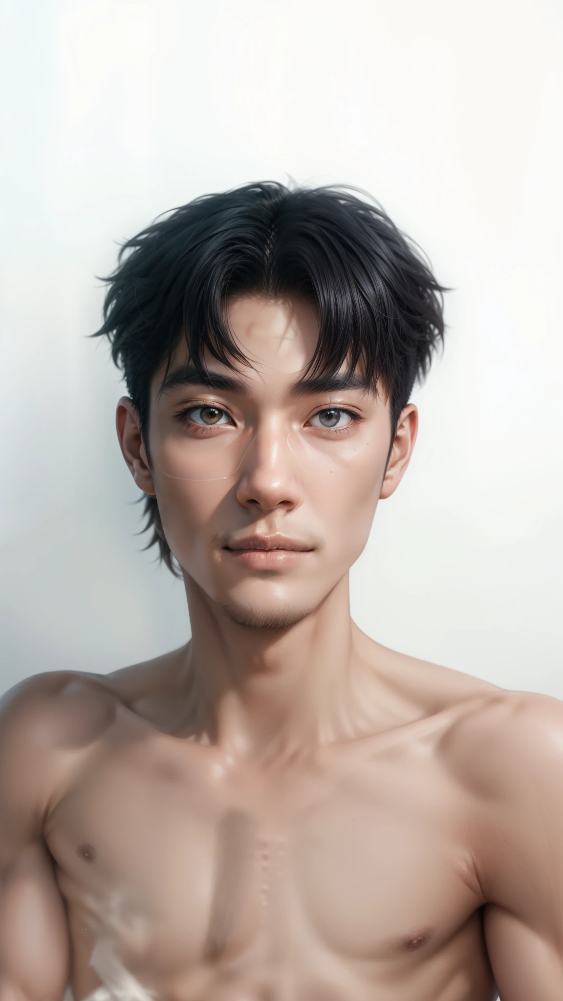 1 man, (male model) hot skin, masterpiece, best quality, most handsome man in the world, by Shen Quan, perfect body, beautiful male model, an attractive man 18-24 years old aesthetic, blossoms in spring, green fields, spring, plains, trees, flowers, blue sky, rough and handsome young man in white transparent robe, white transparent fabric, shirtless jacket shoulders, exposed chest muscles, exposed thighposed transparent white briefs)), (male focus), (smooth body)), smile, super cute, dynamic pose, cool and seductive, dramatic lighting, full body shot, full body shoot, young face, full body, body hairless, skinny tall, fit body, dominant, white or white skin, young face, firm body, hd, natural flesh tone, soft light, highly detailed, looking at the audience, photography, detailed skin, real person, realistic, photorealistic realistic, crazy detail, facial detail, hype maximization, hype surrealism, film, telephoto, lighting complex detail , Highly detailed, Highly detailed, Digital painting, artstation, concept art, smooth, sharp focus, illustration, Unreal Engine 5, 8K, art by Ross Tran and Greg Rutkowski and Alphonse Mucha, UHD, 8k, Show men only .8k Ultra HD, DSLR, dim lighting, high quality, film grain, Fujifilm XT3, male fan, 2-person, two-person model.