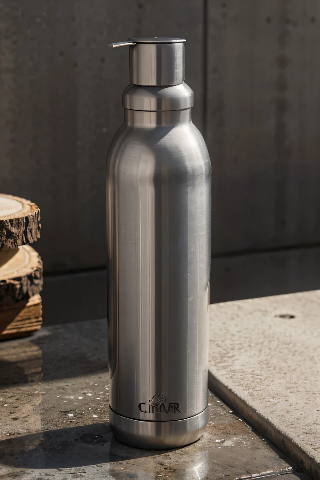 criar uma garrafa de agua inteligente nome Hidrocel . physical characteristics, 1 litro, two buttons for hot and cold water has water filtration, GPS resources Made of steel and stainless steel, its design is modern, elegante, the bottle is light and functional