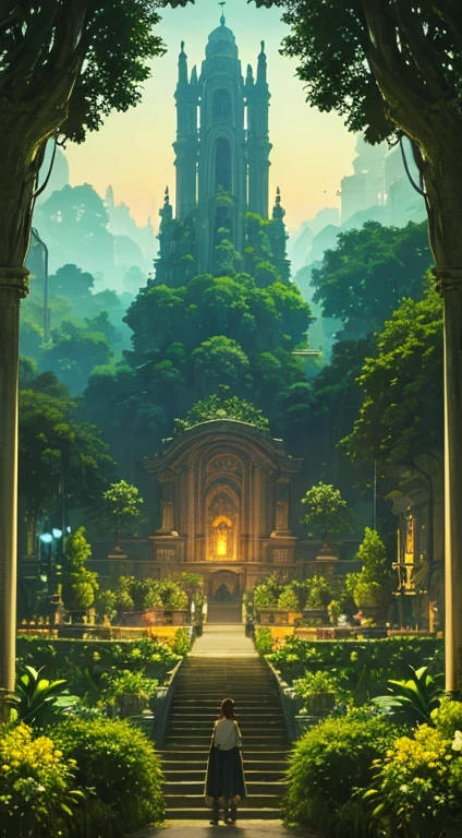 (extremely detaile, tmasterpiece, Best quality, foto antiga, At the beginning of the century, VHS aesthetics) Big monster in a strange jungle. Vegetables from another dimension. Epic flowers in the distance, Organic tree with meat. Night lights.