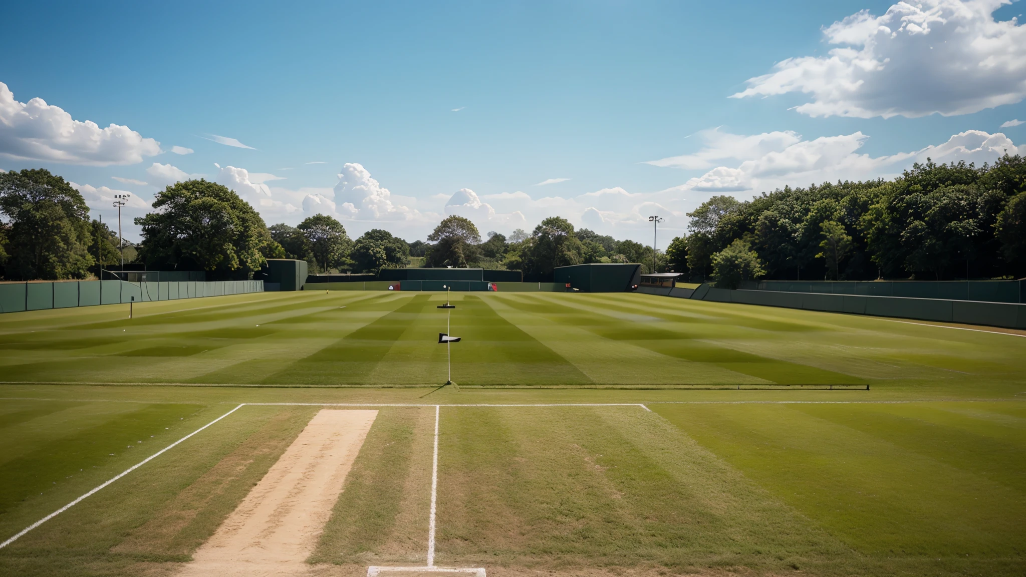 Ground and sky filled with sportsmen