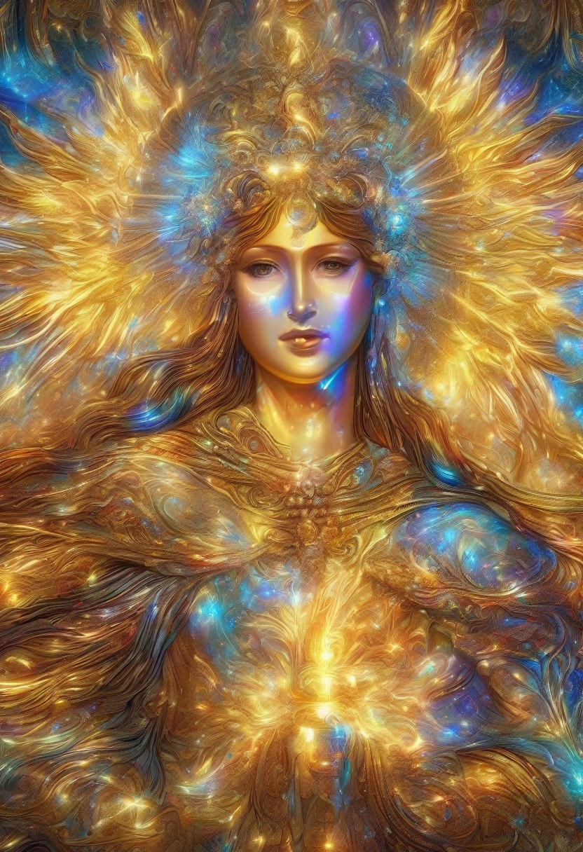 Guardian Angel and Divine Flame, Great impactful images, Very detailed and perfect, 4K resolution