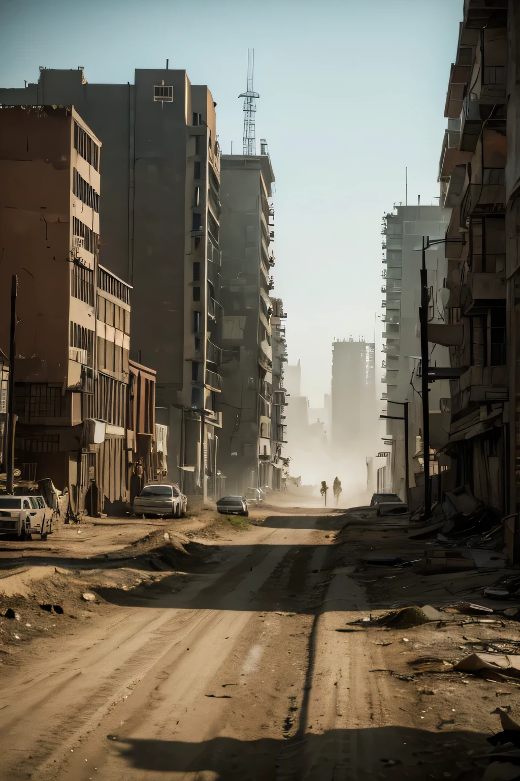 Post-apocalyptic wasteland