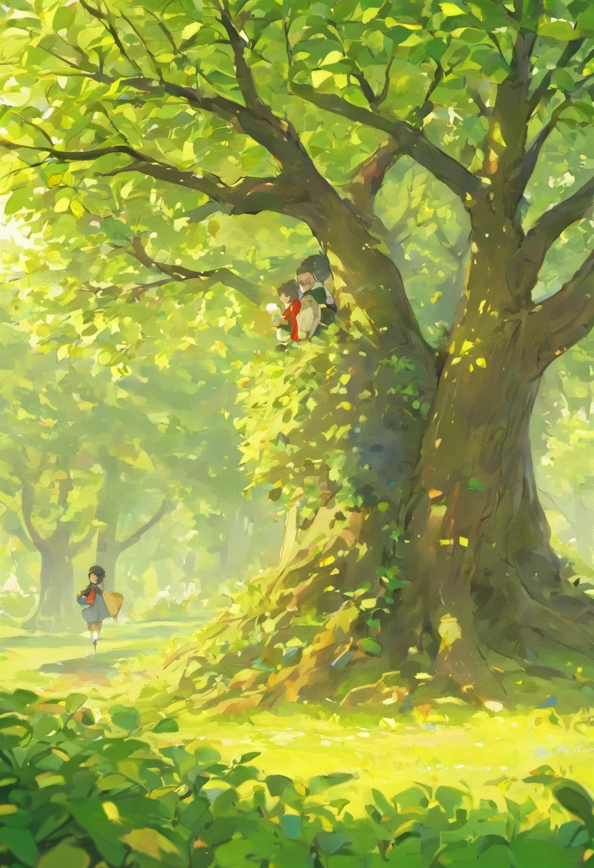 Apple tree. Apples on the tree are labeled. "Family registration system" and "Rental Housing System" Each,The root branches of the lower tree are marked with "Charging pile" and "parking" Each,The trunk is written with advantages,Reality is needed