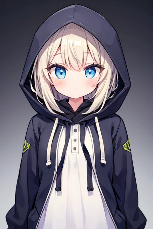 Girl in a hood，Lovely