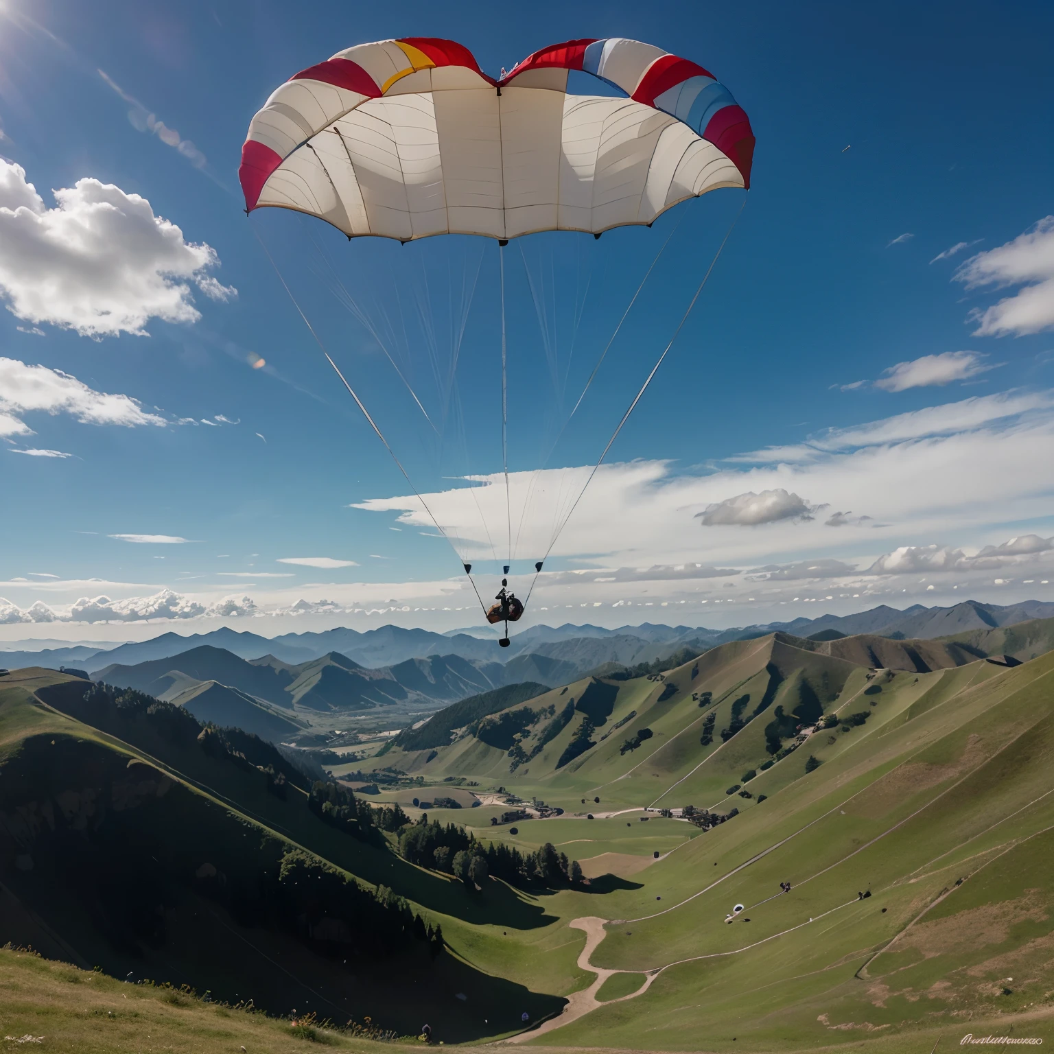 Parapente tandem publicidad