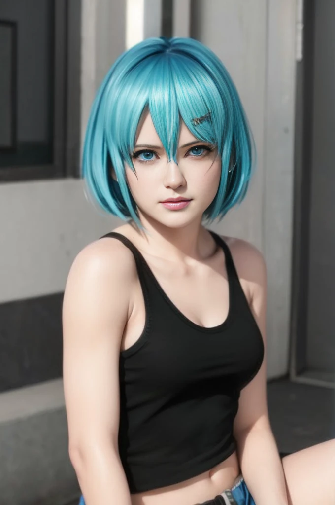 Nico, bright blue eyes, (best quality,ultra-detailed),(Realistic:1.37), beautiful and detailed face, Ultra-realistic texture, delicate face, athletic body, vivid colors. High definition, 8k. athletic body.