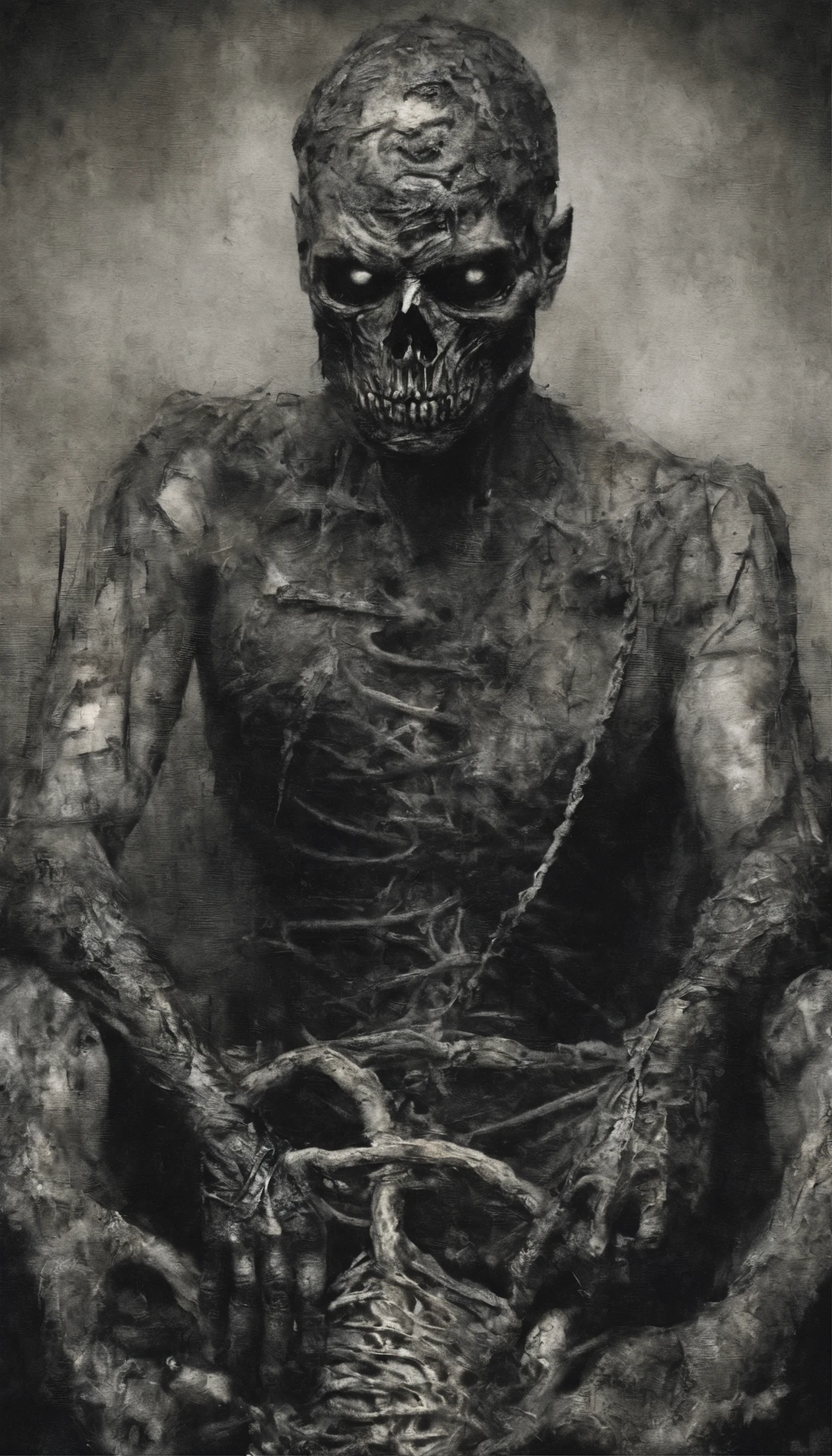 Zombie Soldier Boy Sitting With Gold Crown On His Head ,en la mesa con linterna y rodeado de lingotes de oro, in ventrue eve style, retrato de estilo occidental, cepillo, primer plano intenso, niebla, traje detallado, deslumbrante academico, Armas y cuerpos de fallecidos tirados alrededor