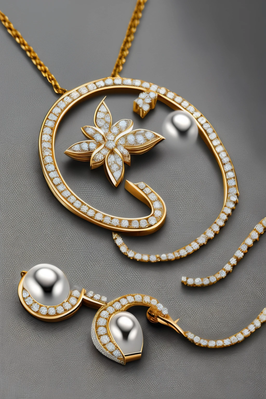 Healjewels' name pendants, adorned with diamonds placed in a distinctive, elegant font style. The diamonds glisten and sparkle in the light, adding an air of luxury and sophistication to the pendants. The font is clean and easy to read, making the name stand out against the backdrop of polished jewels. These exquisite pendants are a beautiful representation of the Healjewels brand, a shining example of craftsmanship and attention to detail. (jewelry design), ((high quality)), realistic, 4k, detailed, intricate, jewelry box, close-up shot, (lens flare:0.3), soft