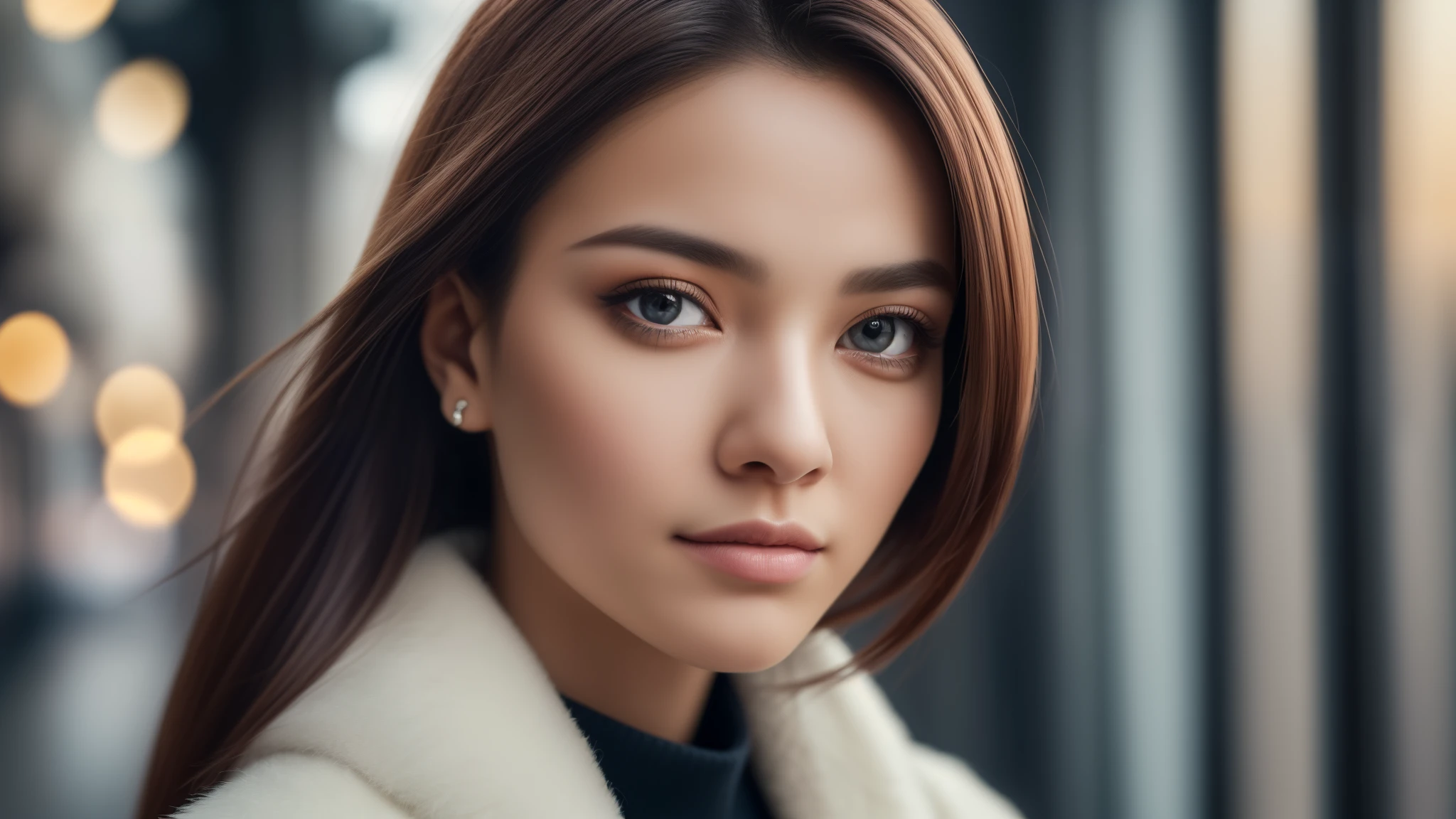 tmasterpiece,best qualtiy,hdr, hyper HD, 8K,Bokeh,Ultra-fine painting,Sharp focus,Physically-based rendering,Extreme detail description,portraitures,half-body photo,looking at viewer, (EOS R8, 50 millimeters, F1.2, 8K, RAW photo:1.2)