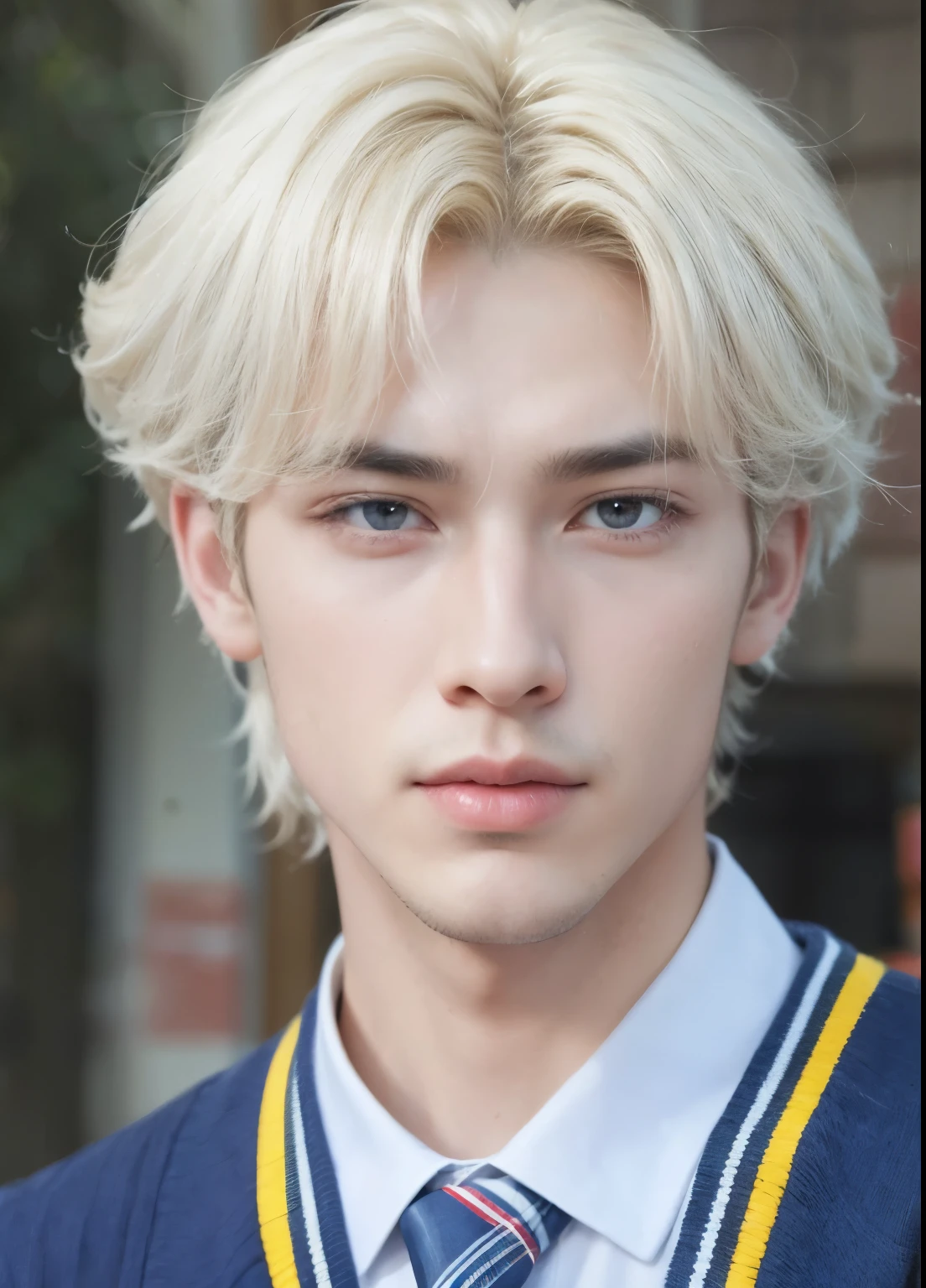Male face