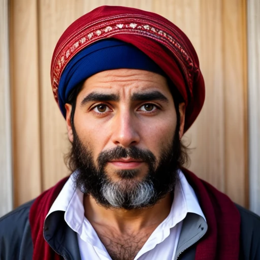 a Judaean man focus on face