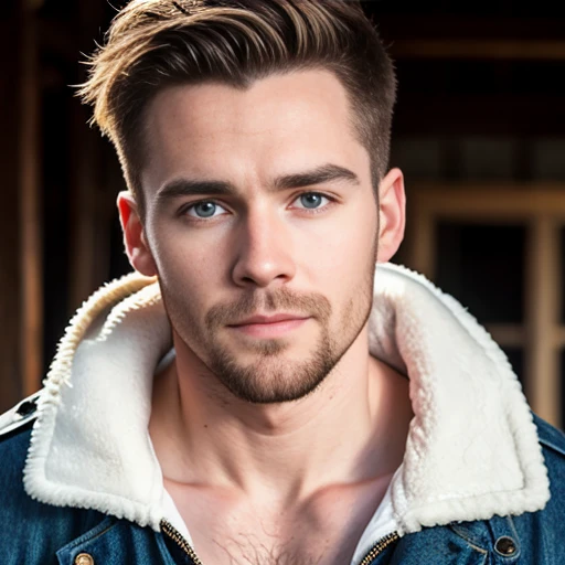  a  irish man focus on face