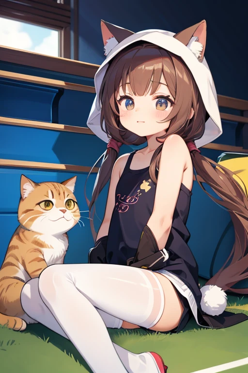 anime,gato,perosna