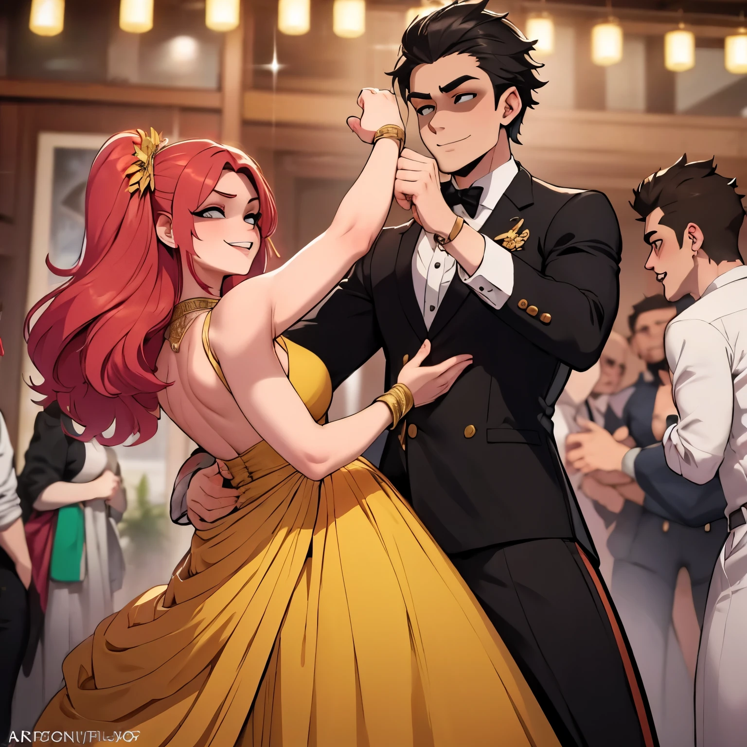 Pareja, couple, pareja bailando, couple dancing, men, woman, mujer, hombre, (BAILANDO), (ACCOMPANIED)