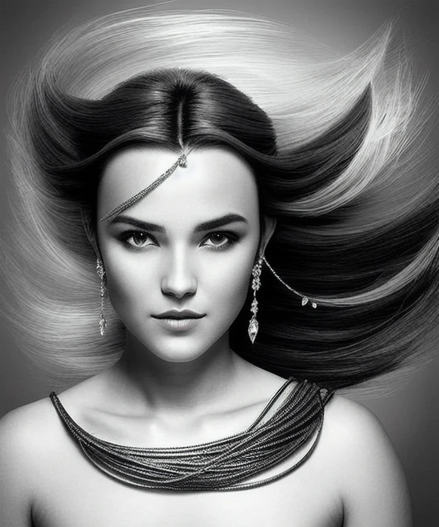 eu quero uma imagen estilo pixa de uma de cabelos azuis e com estilo ondulado, and a forehead fringe with a silver cord ,e plusa preta com um fundo de rua fransesa
