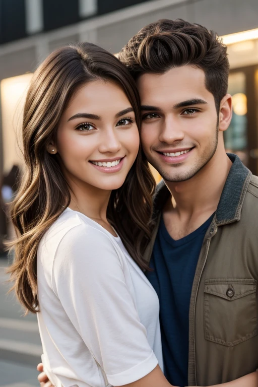 hetero couples group highlights wearing a casual clothes, taking a cute kissing a couple highly detailed, 22 years old, innocent face, natural wavy hair, hazel eyes, Beauty 4 people, 4 people beauties, Casual clothes, attractive male, attractive man, attractive young man, beautiful young man, portrait of beautiful young man, A hyper-realistic, Smiling expression, shopping hiquality, Couple group, smiley, smiley, streaked hair, brown hair, very short hair, smile, light smile, aqua eyes, facial hair, Nikon, Canon, Fujifilm, first-person view, pov, first-person view, pov, first-person view, pov, wide shot, Sony FE, Sony FE GM, HD, 4K, 8k, 16k, highres, 16k, highres, 8k, 16k, highres, 16k, highres, 16k, highres, 16k, 16k, best quality