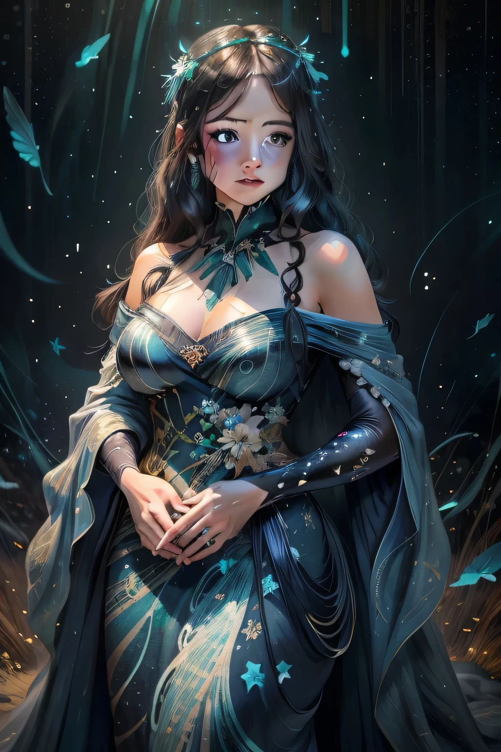 (Wolf's Giant Claw, Wolf Green Glaucoma: 1.2), (Wolves Surround Her: 1.6), Murderous, Combative, (Blood Moon: 1.4), Cold, Flame, Cobwebs, Candles, (Torture Instruments: 1.1), (Floating Colorful Sparks: 1.2), (Energy Beam: 1.3), Cyberpunk Neon, Volcanoes, (Lava: 1.1), Doomsday Atmosphere, Soaring Flames, Candlelight, Desperate and Helpless Prisoners, Prisons, Prisons, East Asian Architecture, Ancient China, Skeletons, Horror, Creepy, Bloody , huge war battle scene, epic clash, two armies, battle scene, epic battle, war)))), break, (PureErosFace_V1:0.5), (ulzzang-6500:0.5), filmg, midwind, (kbxll:0.6), break, 1girl, solo, looking at the audience, flat bangs, (young cute beautiful 18 year old girl: 1.1), 3d face, beautiful girl, pretty , girlface, kpop idol, supermodel, woman posing for photos, stunning innocent symmetrical face, perfect body, medium chest, thin waist, thin legs, (High fine skin: 1.2), glowing eyes, goddess, natural skin texture, shiny skin, white skin, beautiful detailed face, detailed face, real skin texture, cute and delicate face, delicate face, golden ratio, golden ratio face, expression eyes, perfect face, perfect skin, flawless face, clear face, shiny hair, pale skin, proper body proportions, perfect anatomy, realistic skin texture, plump lips, glossy lips, natural makeup, beautiful bright pupils, slender figure, complex eyes, delicate pupils, delicate face and eyes, long eyelashes, blush , good hands, fine skin, oily skin, break, ((ash, battlefield, volumetric fog, gray fog, (Long white hair: 1.4), (Silk Psychedel: 1.1), cobwebs, (chains: 1.1), (moonlit night: 1.6), (Dark ancient dungeon: 1.2), heavily guarded cages, moonlight shining through small windows, (in the center of the picture is a female assassin struggling to break free from her chains: 1.4), (she breaks the thick iron chains with amazing strength: 1.3), (werewolf guarding the prison soldiers coming from all directions, armed with weapons: 1.5), (destroyed buildings: 1.2), (destroye