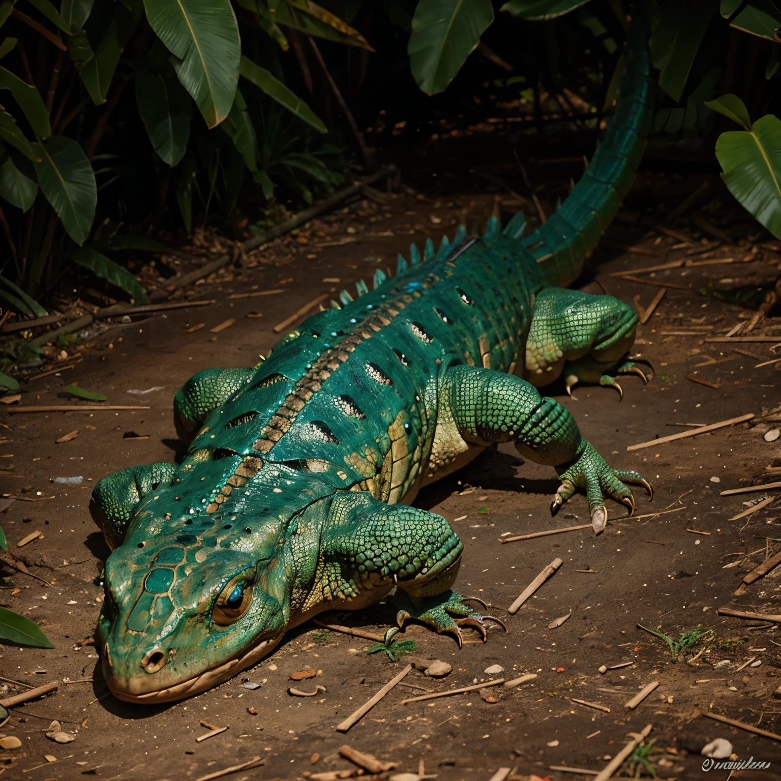 Genera un cocodrilo 🐊