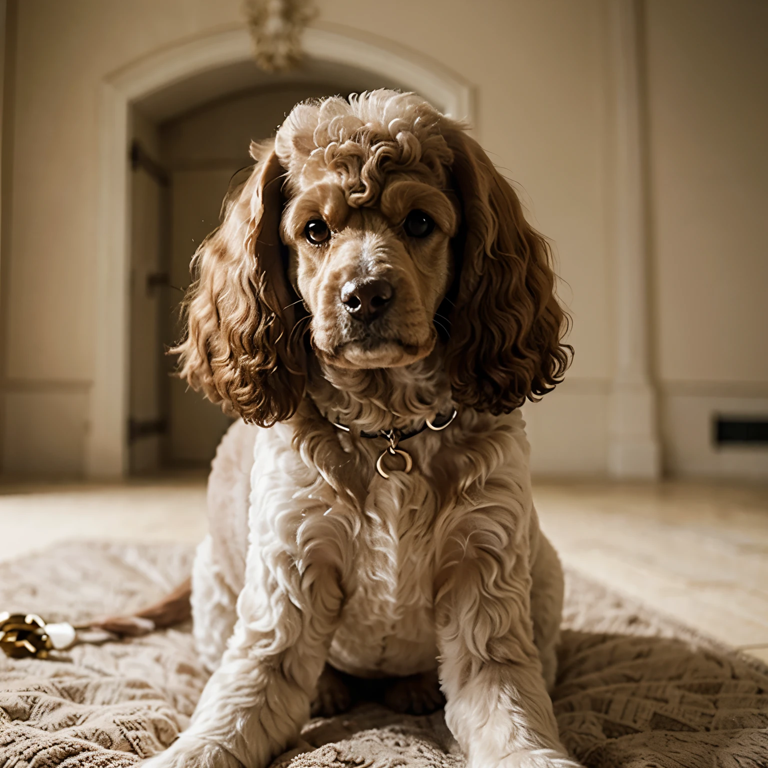 French poodle
