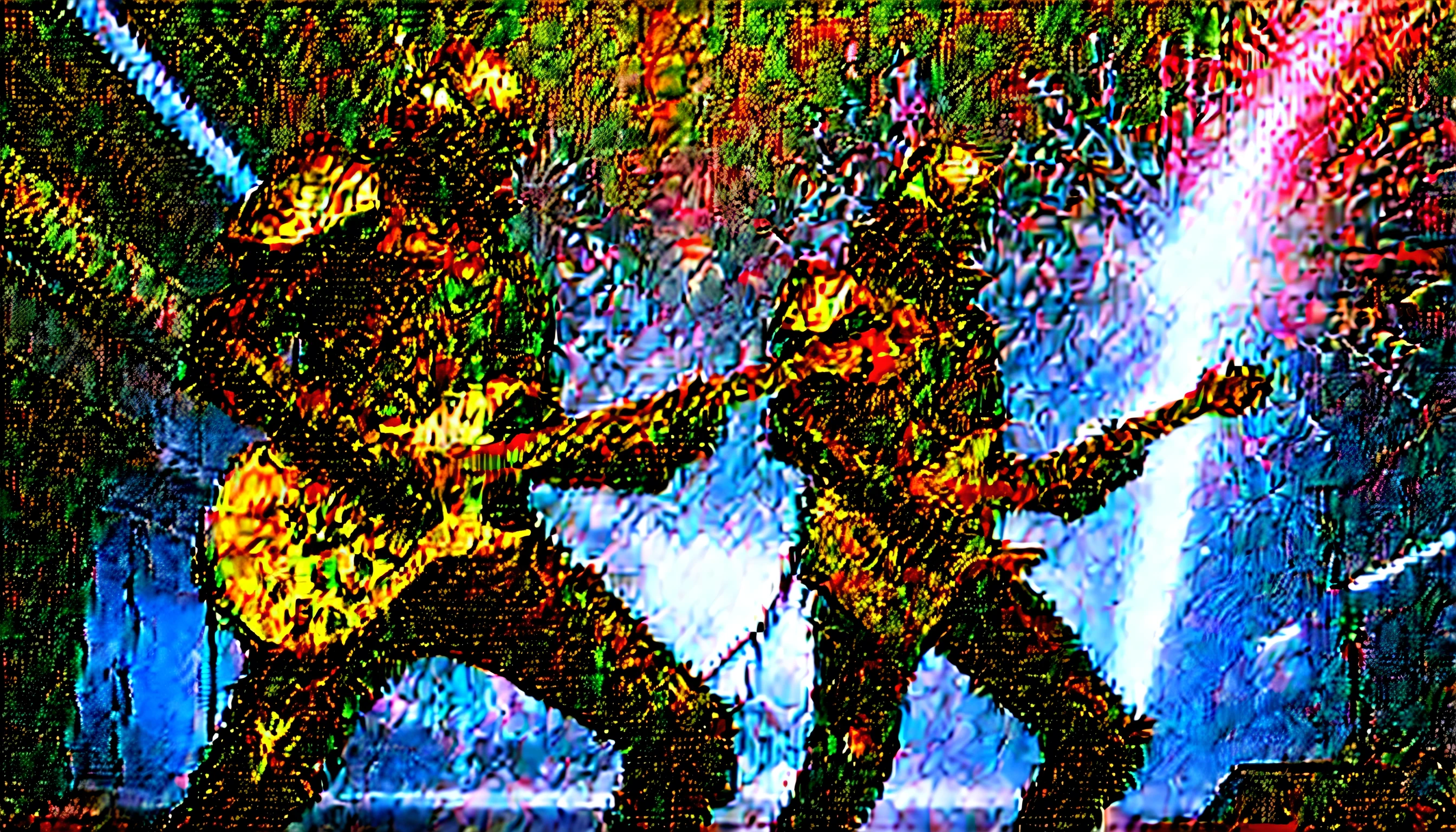 Twin cyber assassins, augmented bodies with sleek armored plating and shiny tech implants, involved playing guitar amid showers of sparks and shrapnel, portrayed in the ruthless Metalcore way. hiper-realista, 8k, cores vibrantes, clear and sharp image