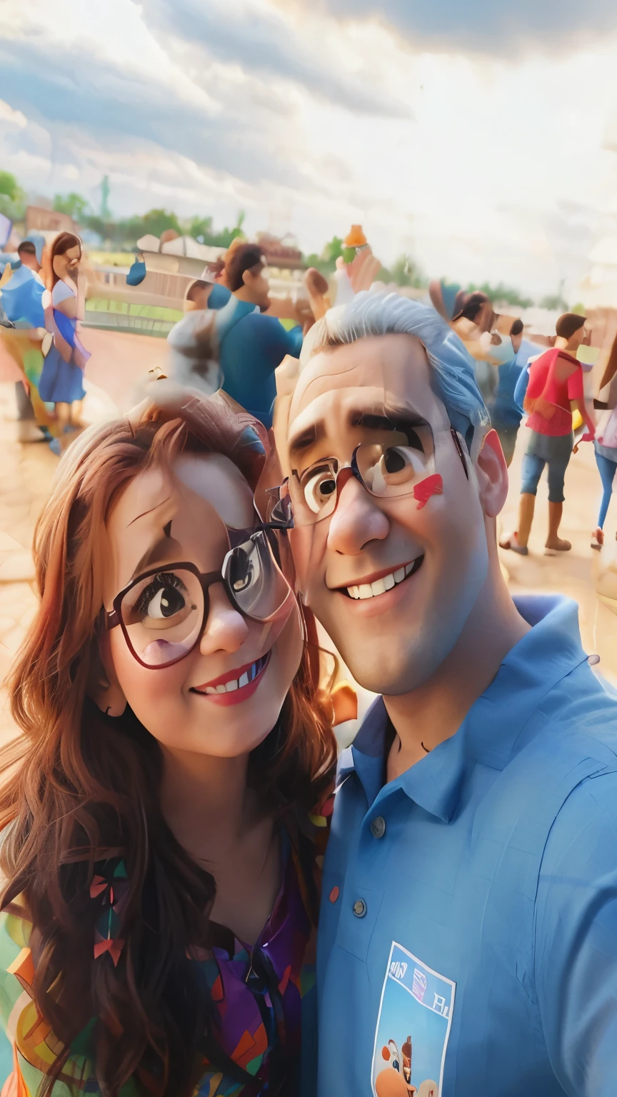 pareja romantica, Like Disney Pixar movies.
