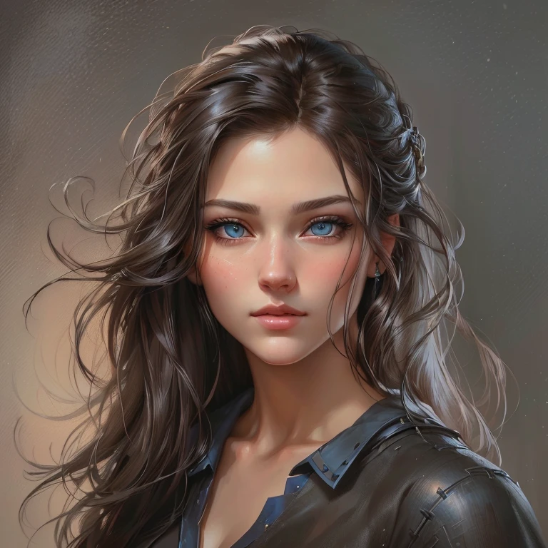 epic realistic, a close up of a woman with long hair and blue eyes, detailed character portrait, character art portrait, detailed beautiful portrait, cgsociety portrait, 🤤 girl portrait, closeup character portrait, detailed beauty portrait, character portrait art, beautiful character painting, realistic female portrait, artgerm portrait, realistic cute girl painting, fantasy concept art portrait, realistic artstyle