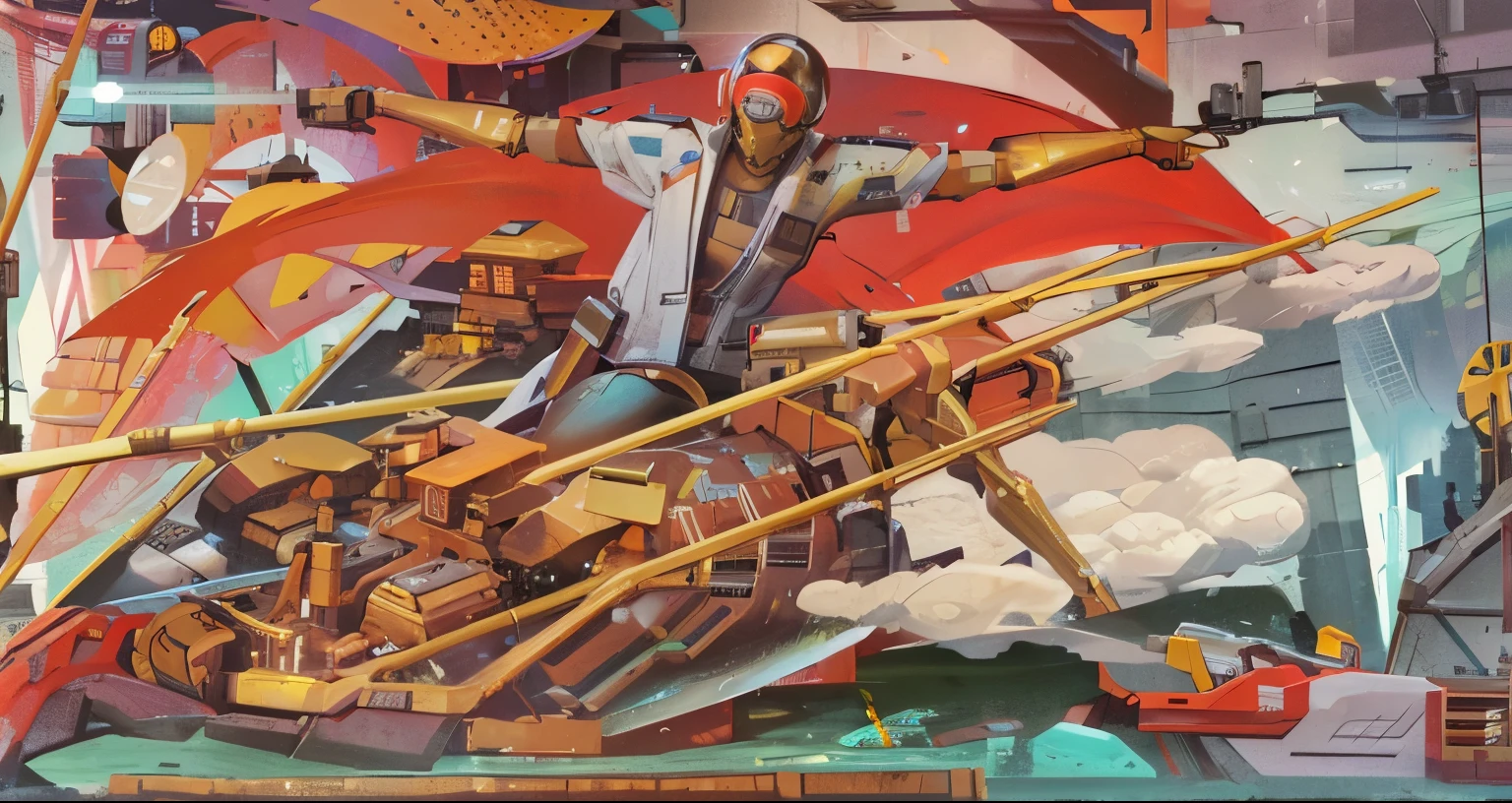 (4K), (best quality), (Best details), (ultra realistic), modern, cyber punk theme, dystopian reality