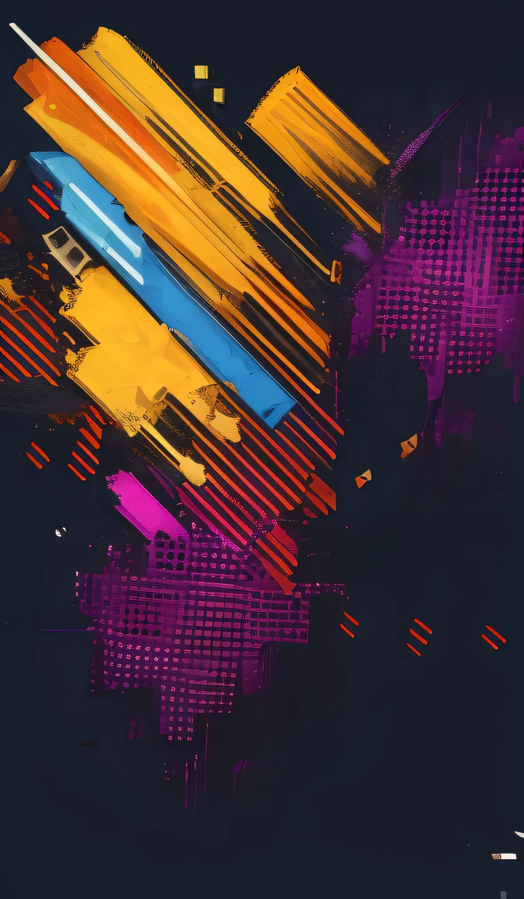 a close up of a colorful abstracto background with a black background, abstracto high quality, abstracto!, fondo de pantalla amoled, geometric dripped ink background, abstracto, fondo fresco, ciberpunk vibrant colors, abstracto!!, abstracto art representing data, abstracto colors, abstracto design, arte vectorial multicolor, obra de arte digital 4k, abstracto painting. 8k, resumen intrincadoo. ciberpunk