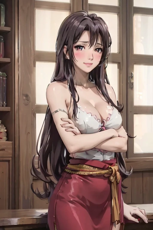 Sexy, fair, charm,Large Breasts, naked, fair, Innocent smile, blush.[特写Cleavage]]]]Huge long saggy breasts, Cleavage, The chest is more exposed