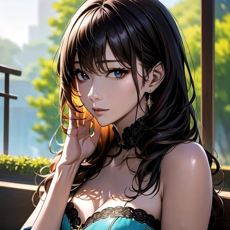 (hig彼st quality、8k、32k、傑作)、(現実的)、(現実的:1.2)、(高解像度)、非常に詳細、とても美しい顔と目、女の子1人、繊細な体、(hig彼st quality、細部への注意、豊かな肌のディテール)、(hig彼st quality、8k、油絵の具:1.2)、非常に詳細、(現実的、現実的:1.37)、明るい色、全身ショット
